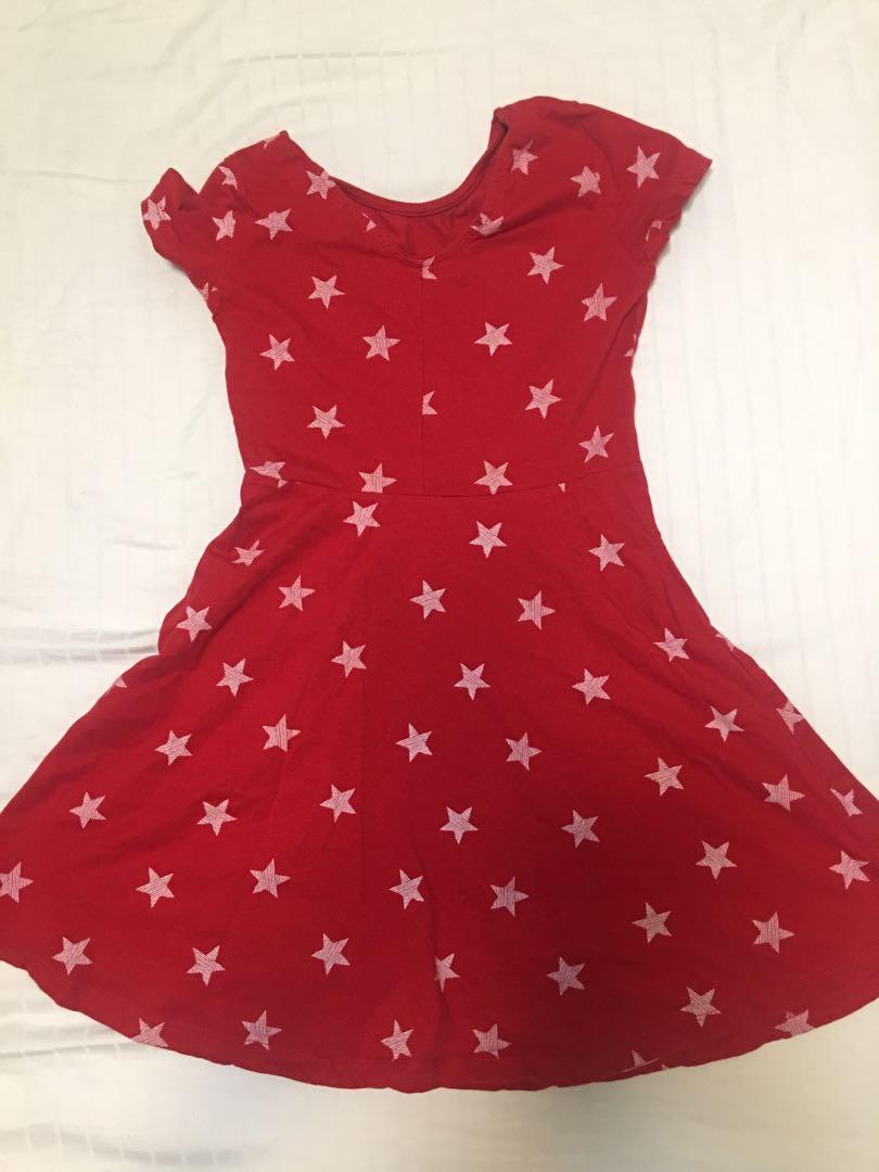 Girls red 2025 dress size 12