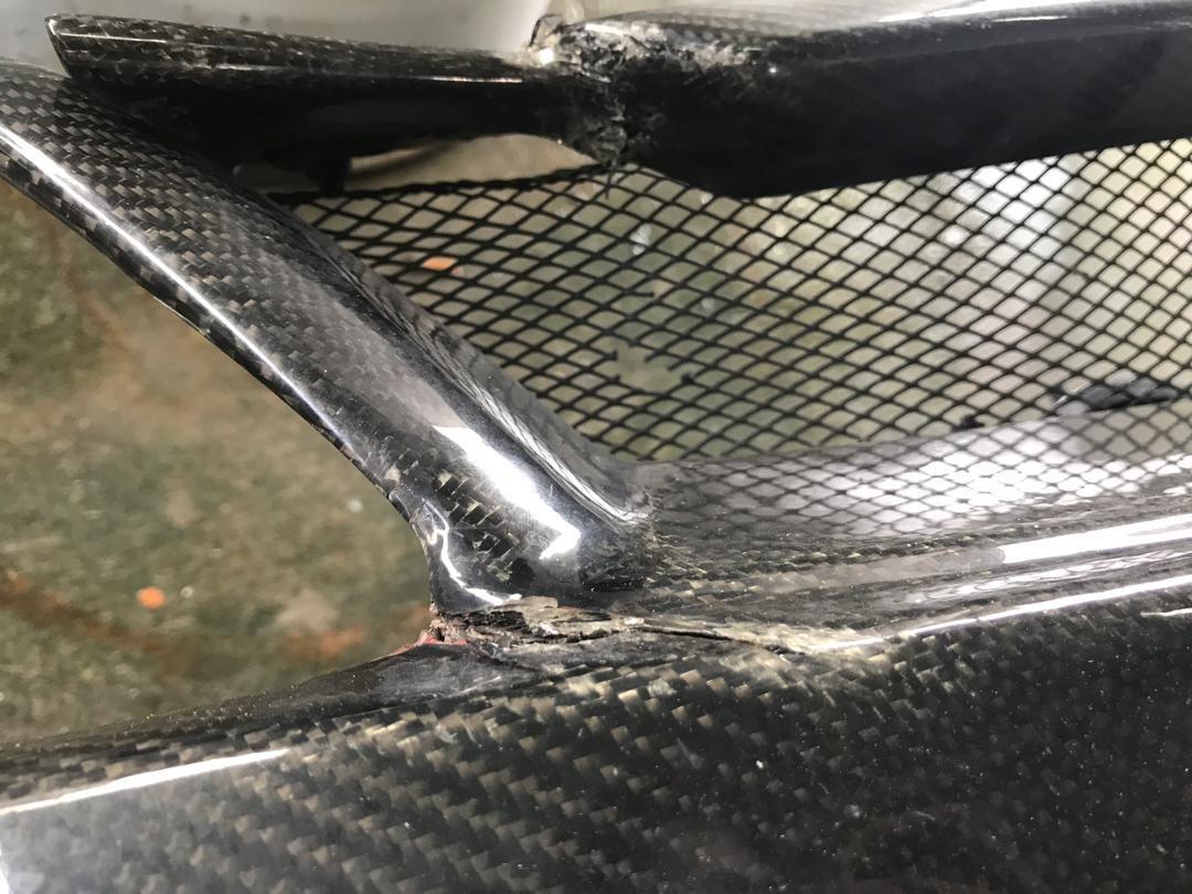 Repair Carbon fiber bumper, Auto Accessories on Carousell