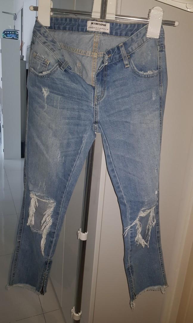 one teaspoon distressed jeans