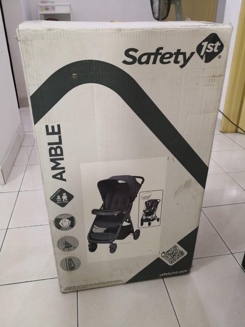 Safety 1st Safety First Amble Full Black Baby Stroller Babies