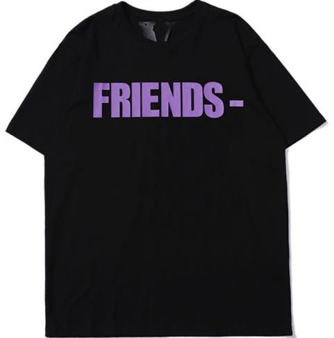 Vlone Friends Tee Purple Clearance, 57 