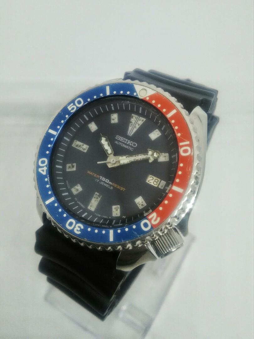SDS003 Rare Vintage Seiko Diver 7002-700J Automatic Watch, Men's Fashion,  Watches & Accessories, Watches on Carousell