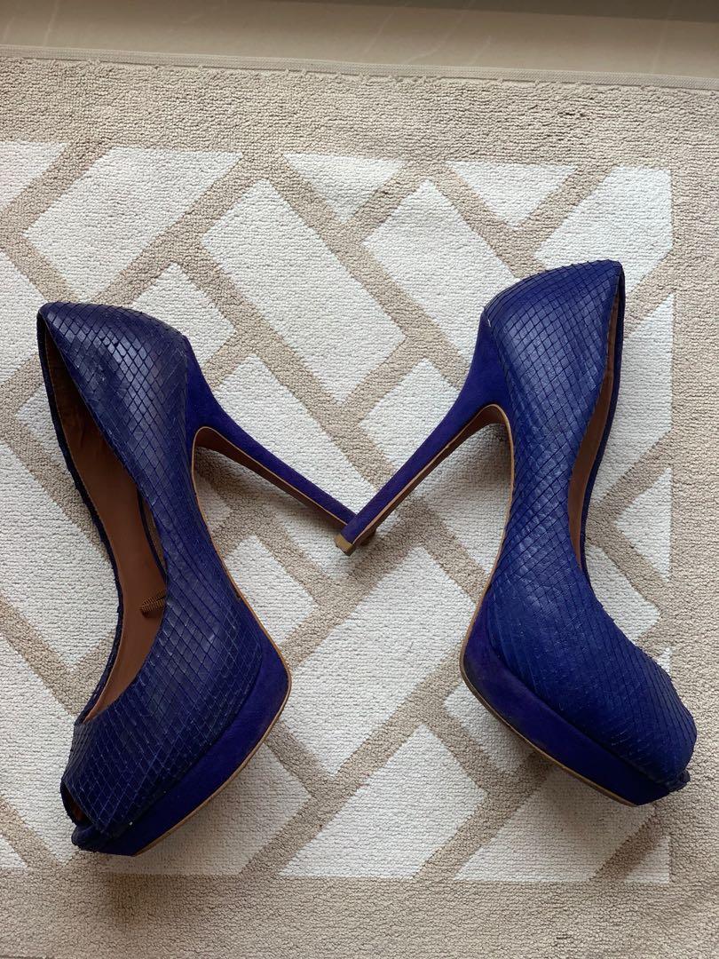 Sepatu zara/ high heels/ sepatu pesta, Fesyen Wanita, Sepatu di