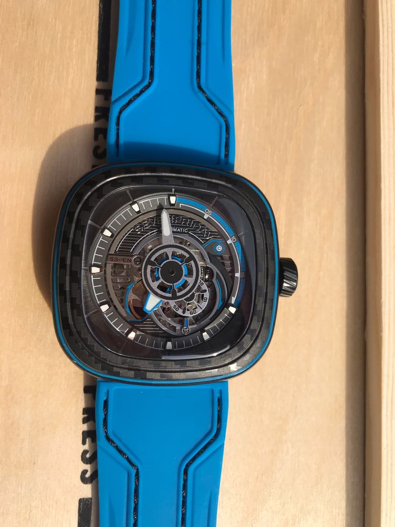 Sevenfriday best sale blue carbon