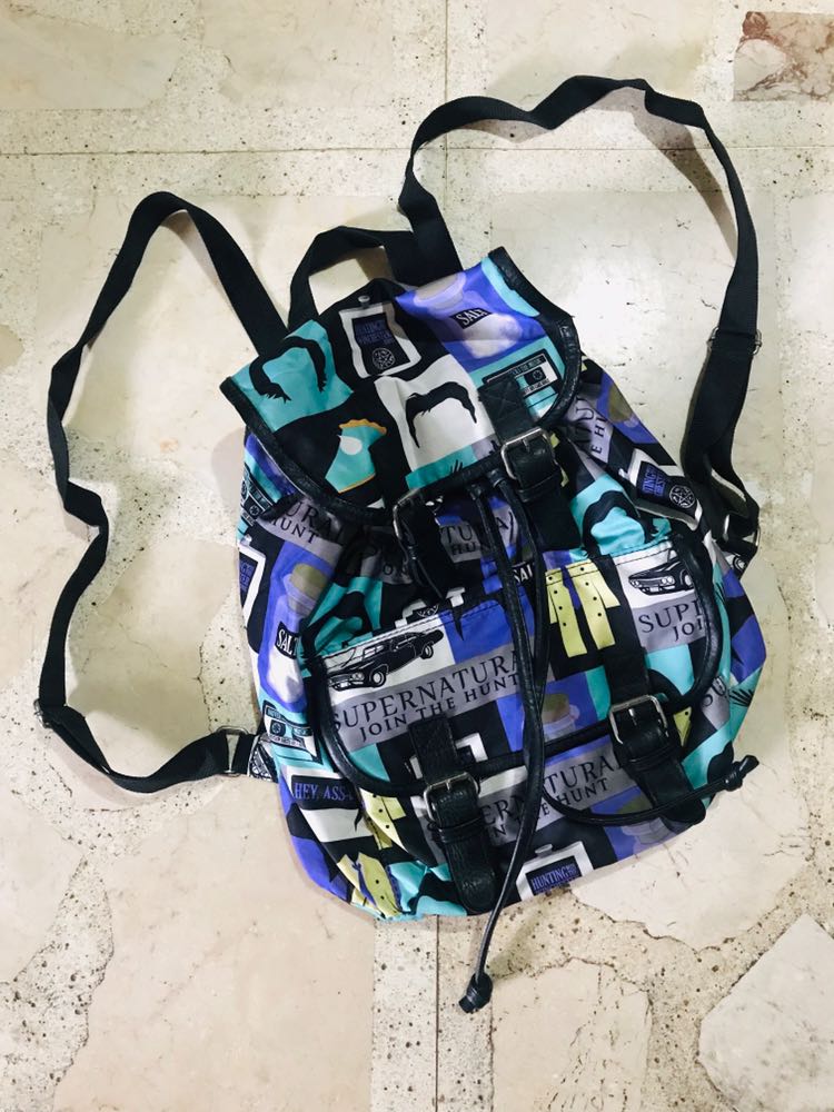 Supernatural outlet slouch backpack