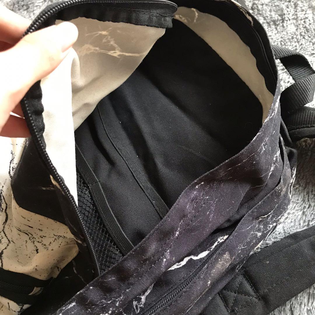 typo marble backpack