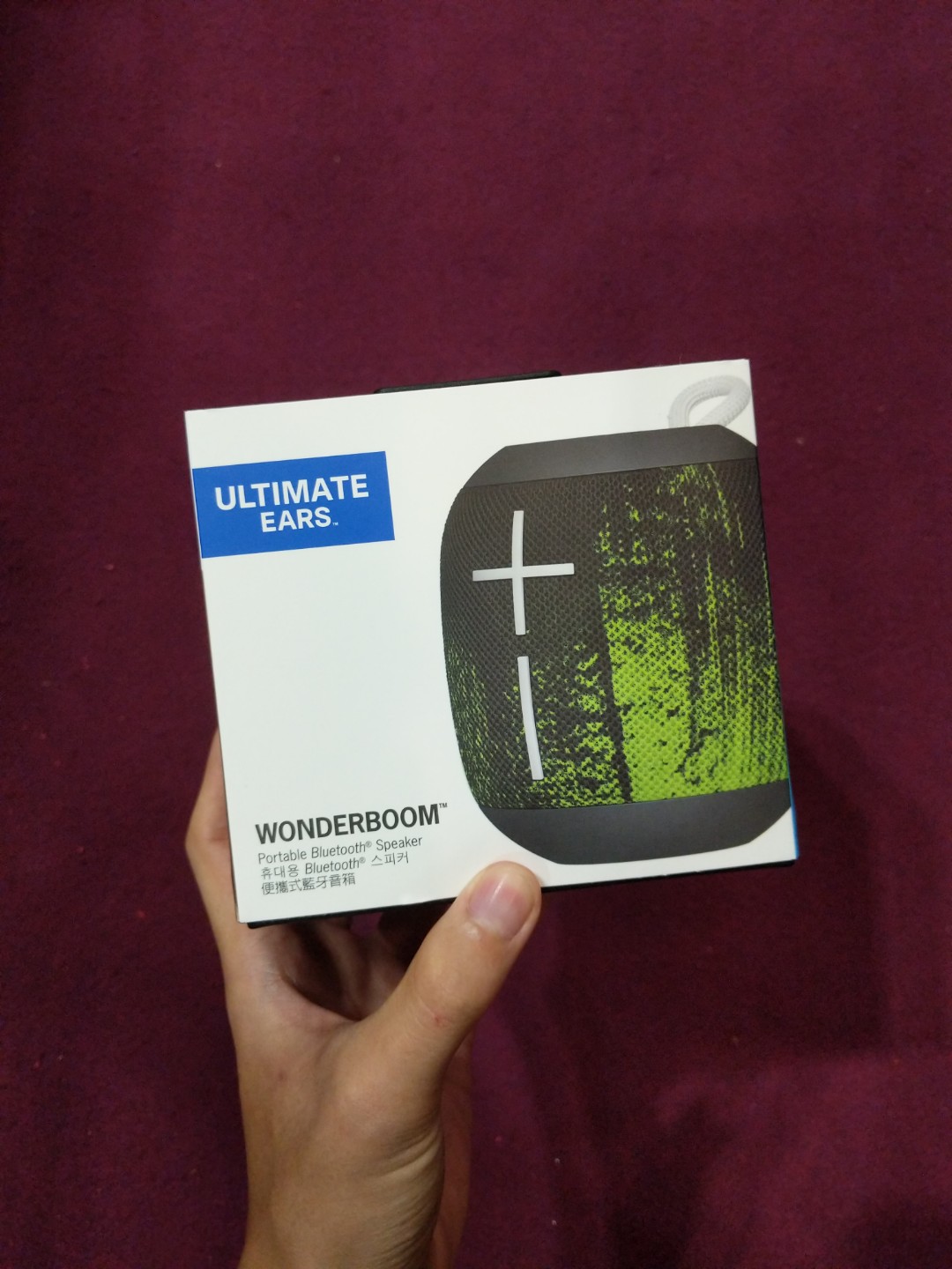 Ultimate Ears UE Wonderboom Bluetooth Speaker Neon Forest