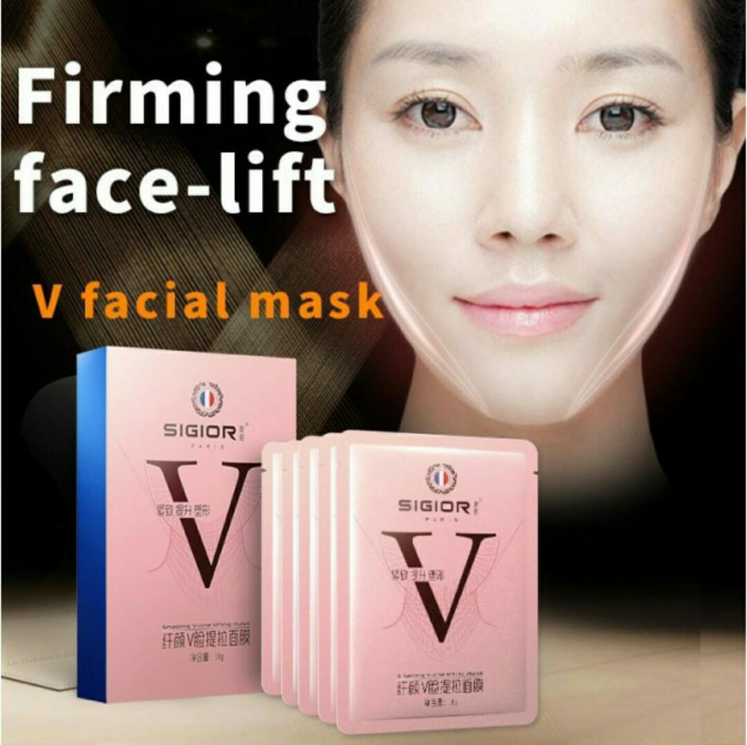 V Face Lifting Mask Health Beauty Face Skin Care On Carousell
