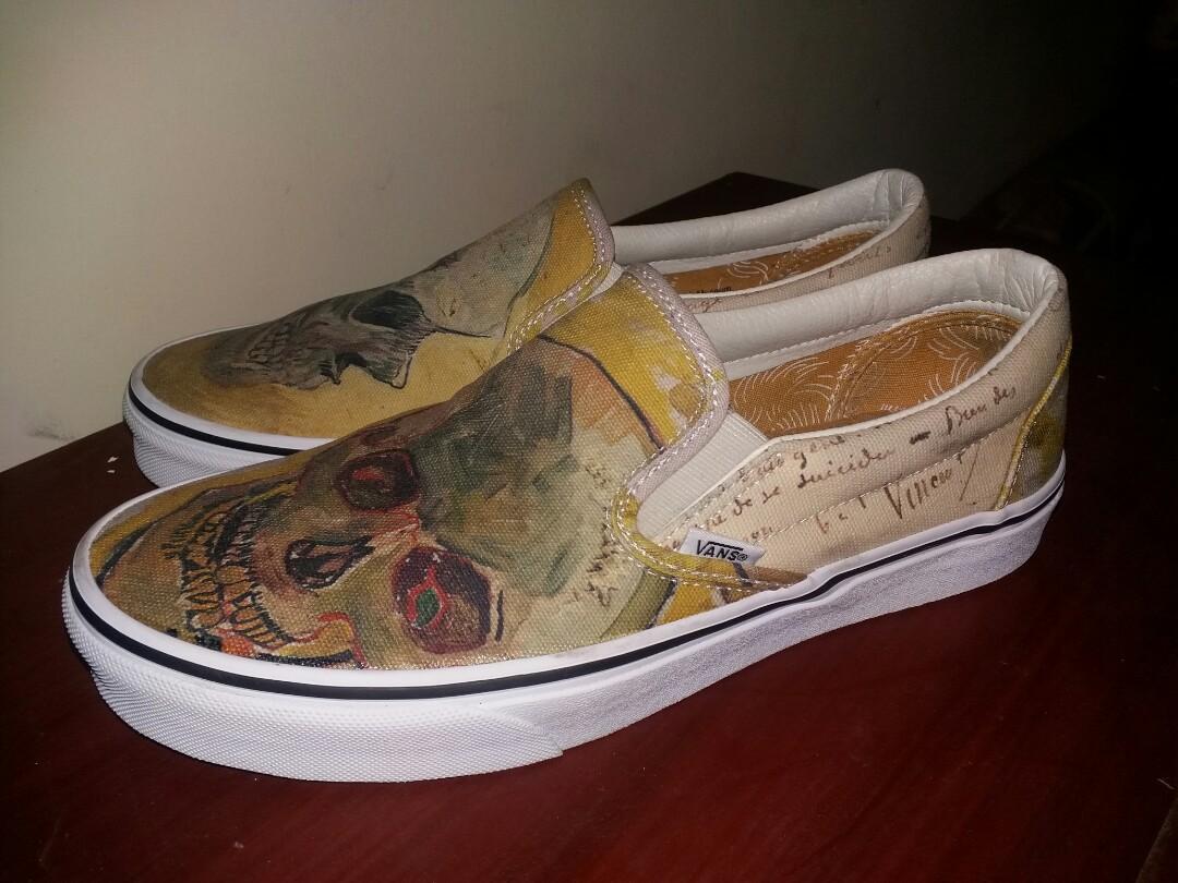 Vincent van gogh skull vans on sale