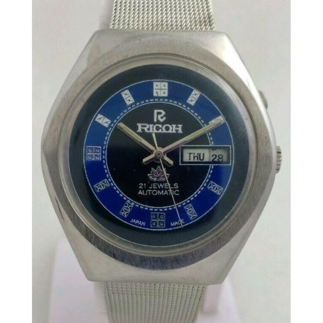 Vintage Ricoh Automatic Movement No R31 Japan Made Men S Watch Vintage Collectibles Vintage Watches Jewelry On Carousell Subito a casa e in tutta sicurezza con ebay! vintage ricoh automatic movement no r31