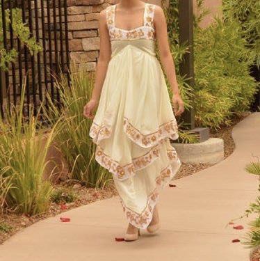 gold goddess dress