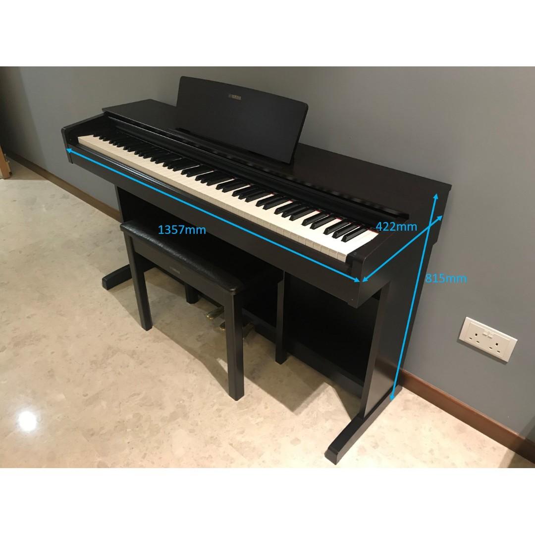 Yamaha Digital Piano ARIUS YDP103, Hobbies & Toys, Music & Media