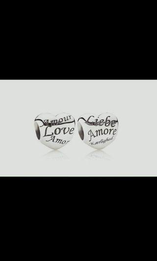 Pandora Love charm