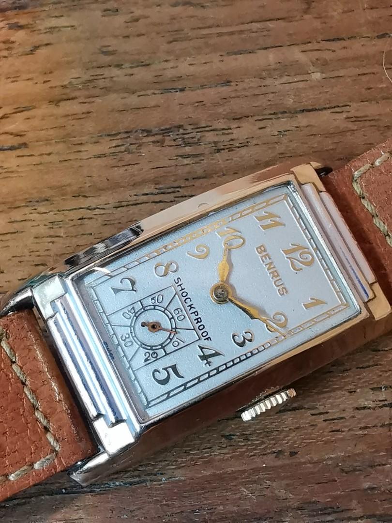 benrus shockproof watch