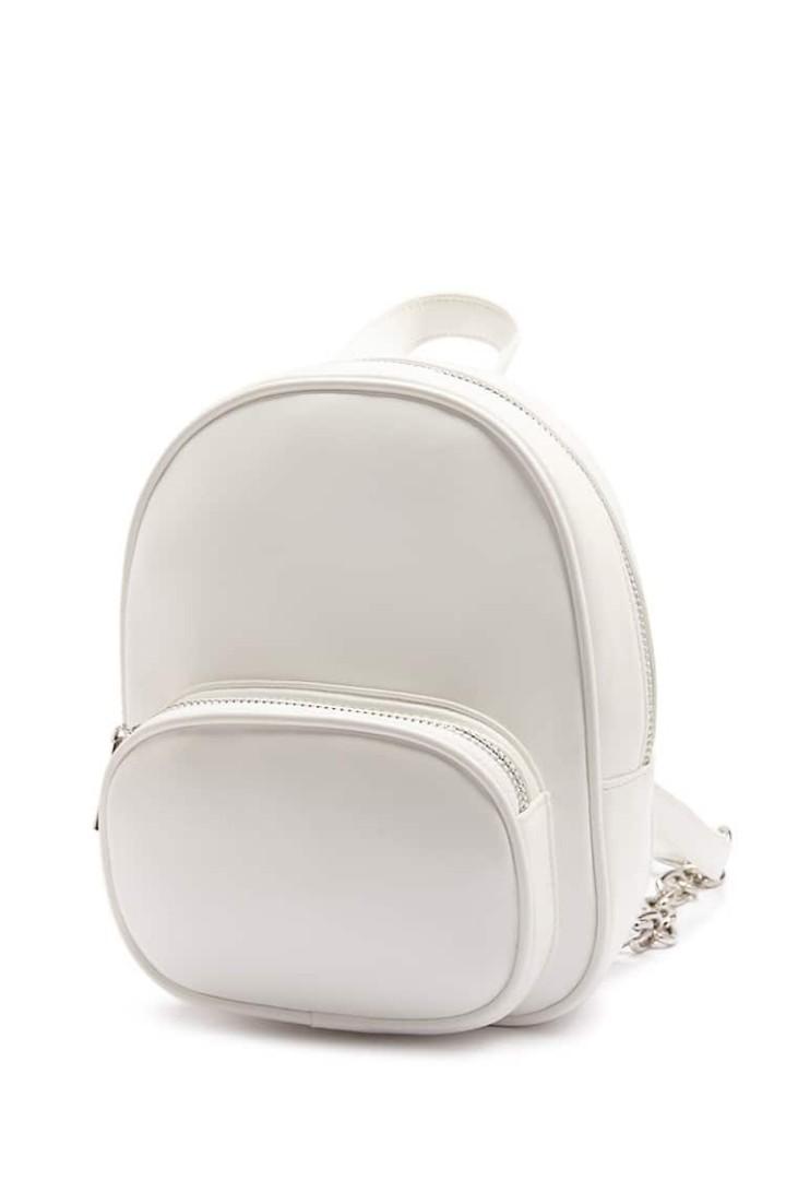 Forever 21 white backpack shop