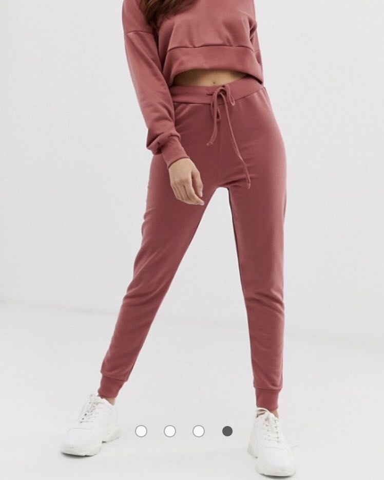 Pink rose joggers Clearance
