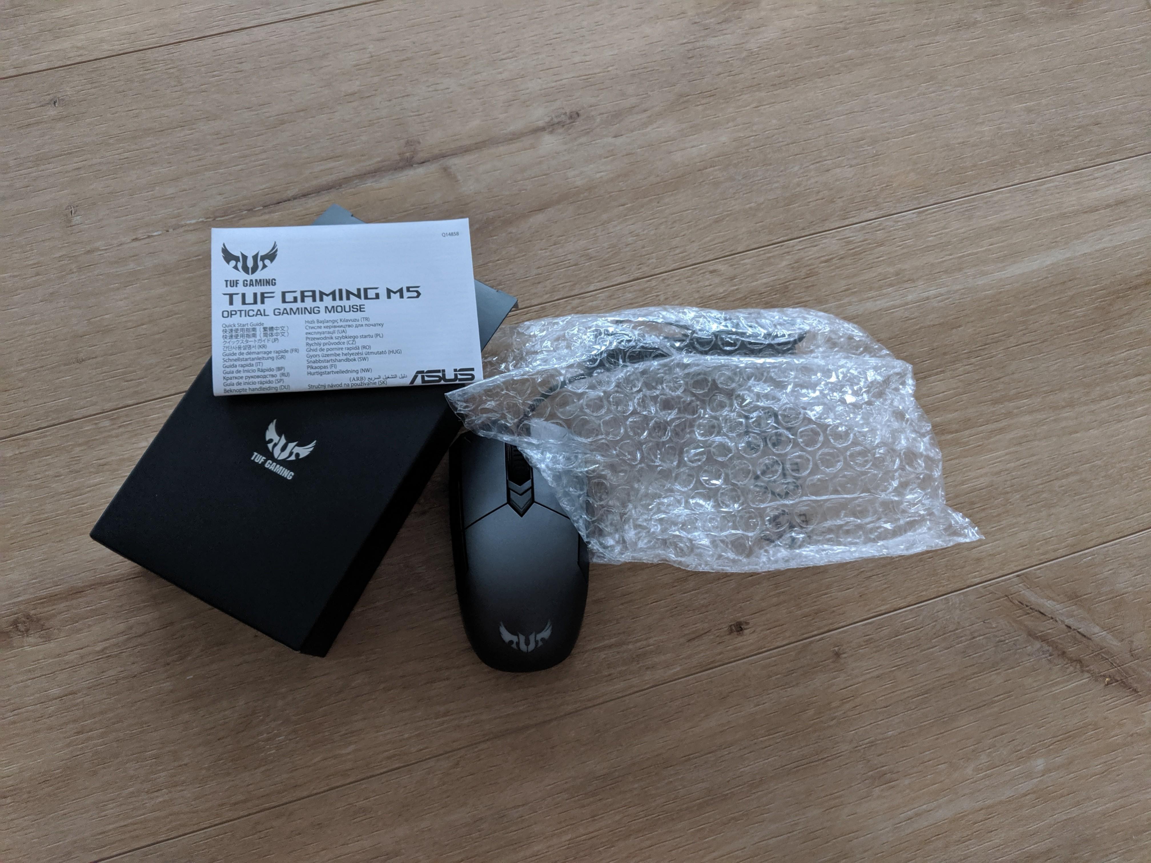 Asus Tuf Gaming M5 Optical Electronics Computer Parts Accessories On Carousell