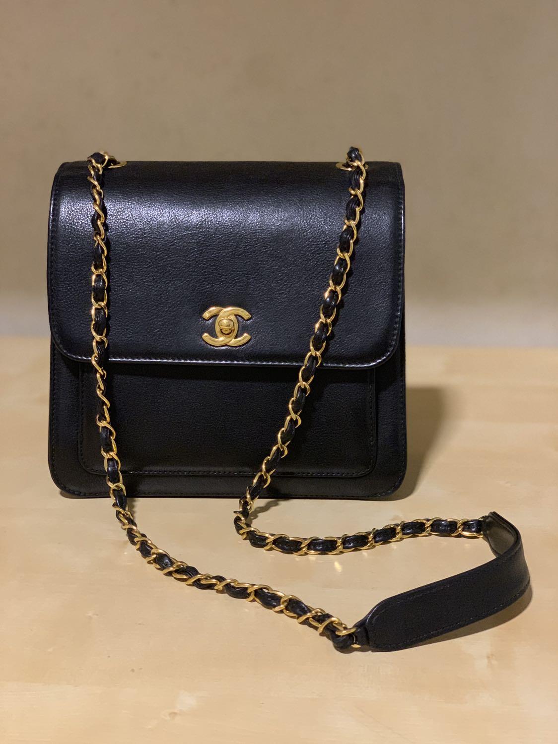 Chanel vintage square clearance bag