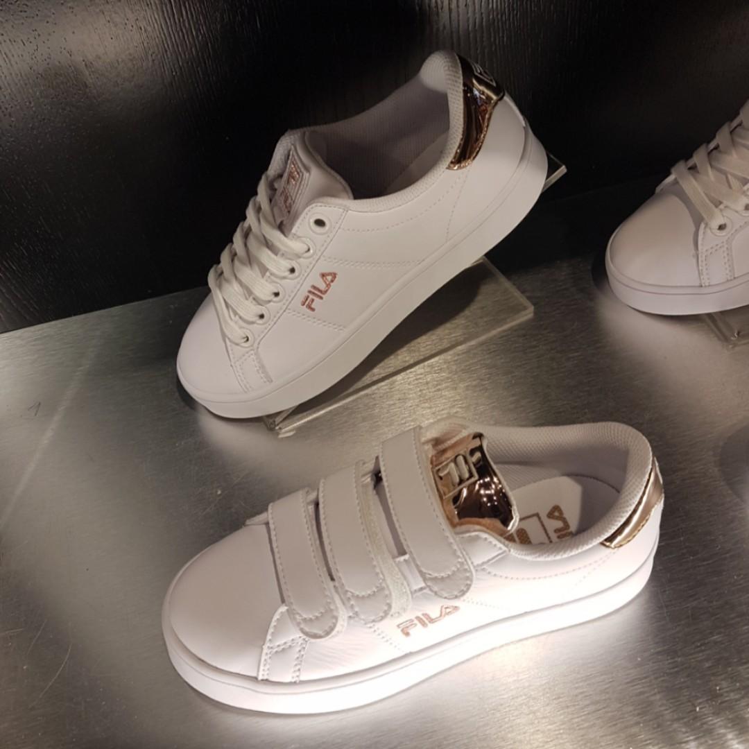 Fila court deluxe rose gold deals