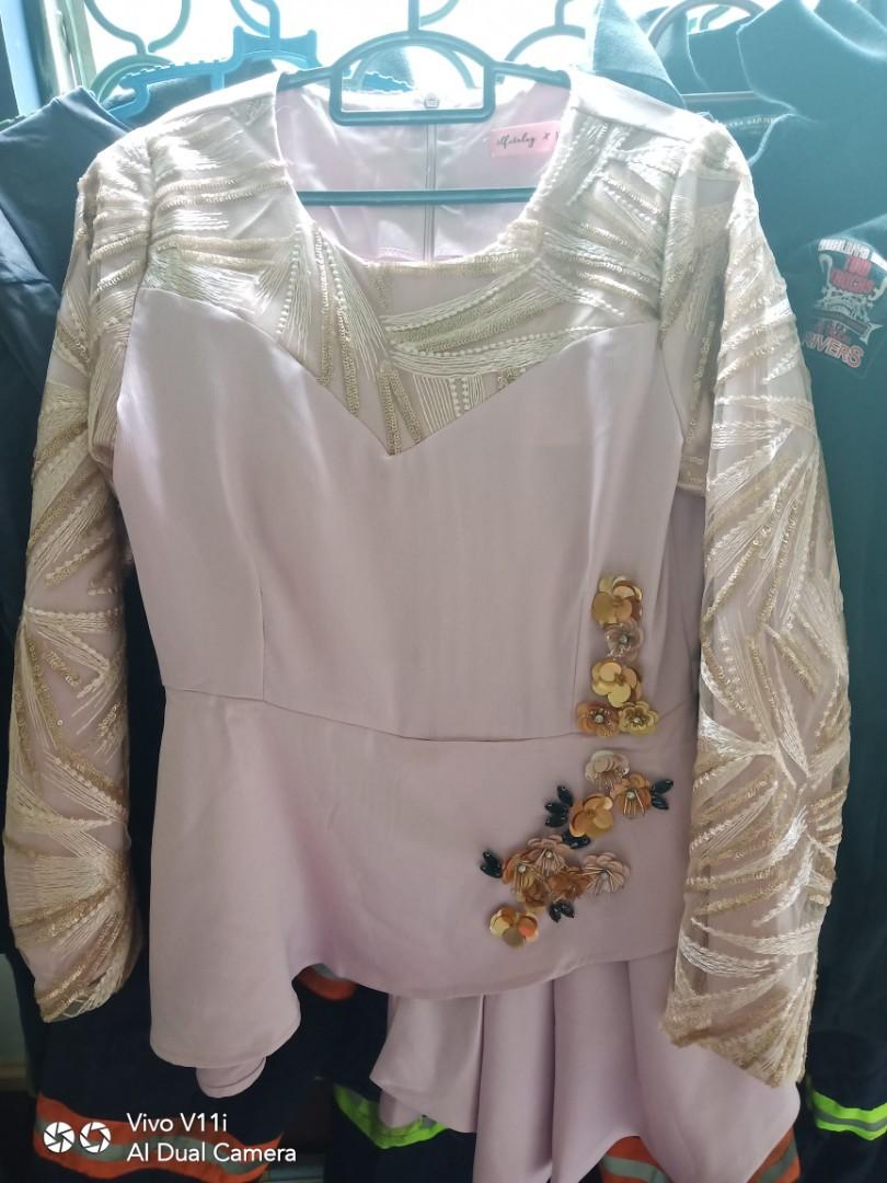 Baju Raya Peplum Mc Vogue X Elfira Loy Women S Fashion Clothes Others On Carousell