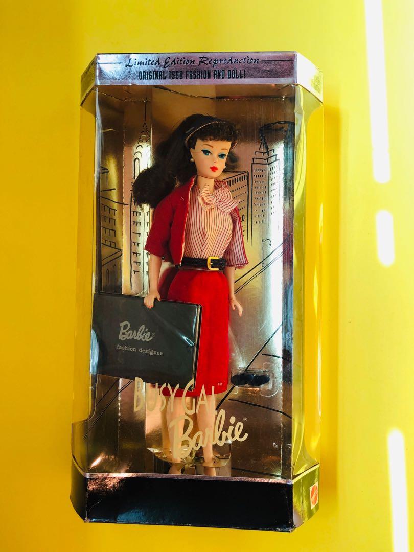 Barbie Doll Busy Gal Ltd Edition Hobbies Toys Toys Games on Carousell