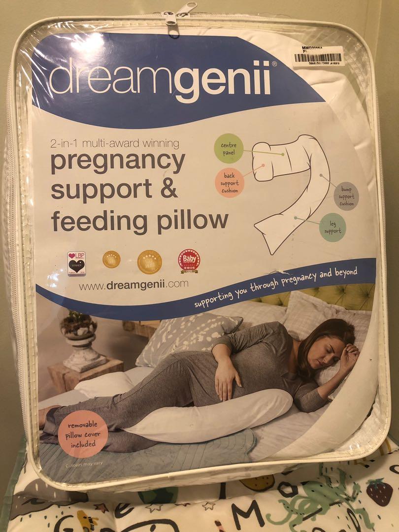Breastfeeding And Pregnancy Pillow With Free Wedge Pillow On Carousell