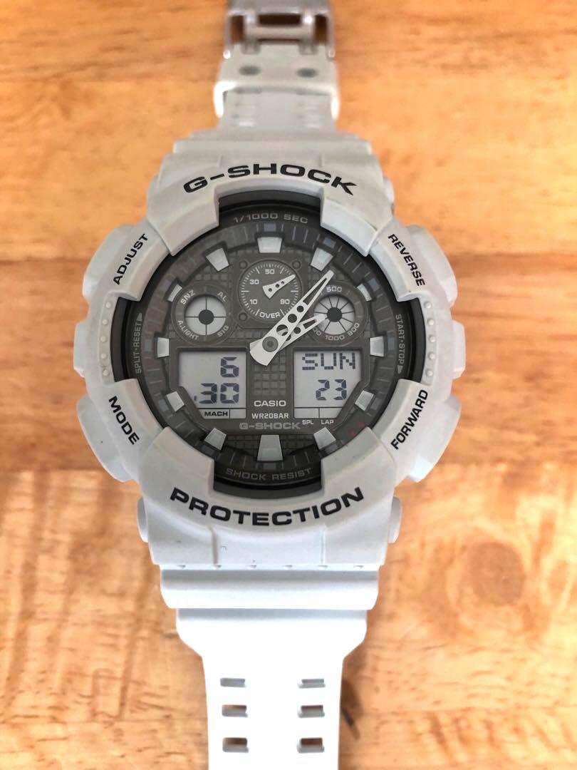 g shock watch grey colour