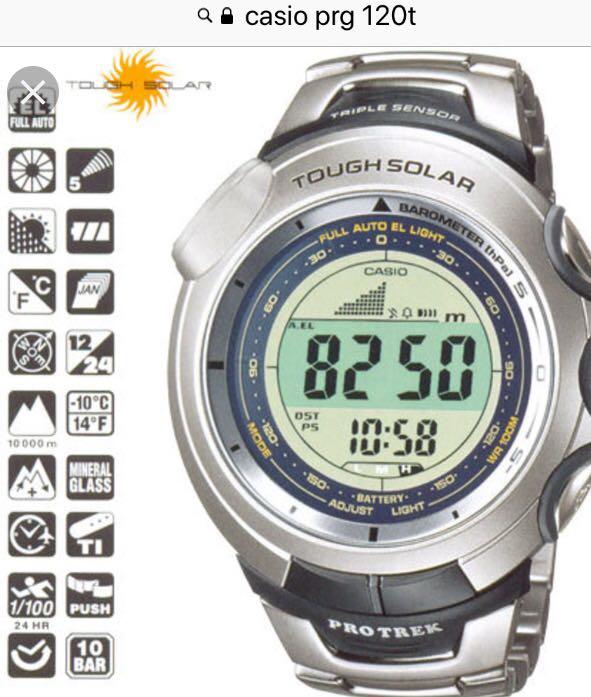 Casio discount prg 120t