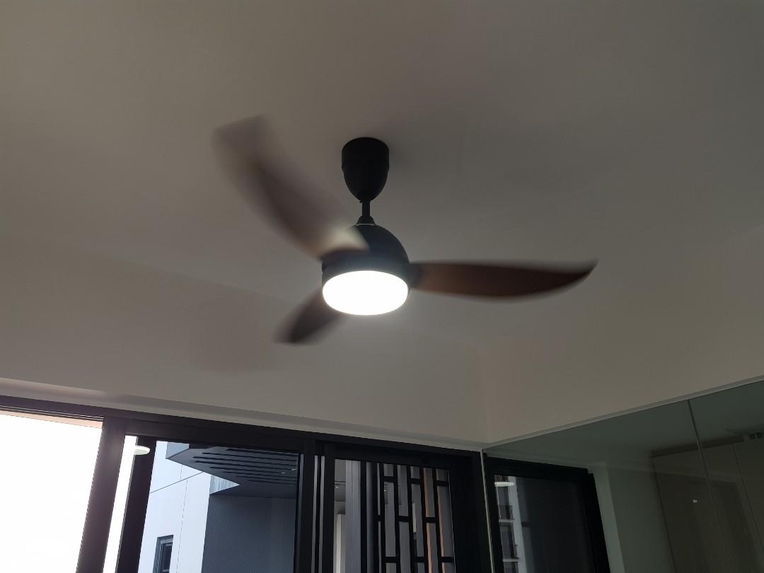 Ceiling Fan 46 Dc Fan W 3 Lights W Remote Control Home