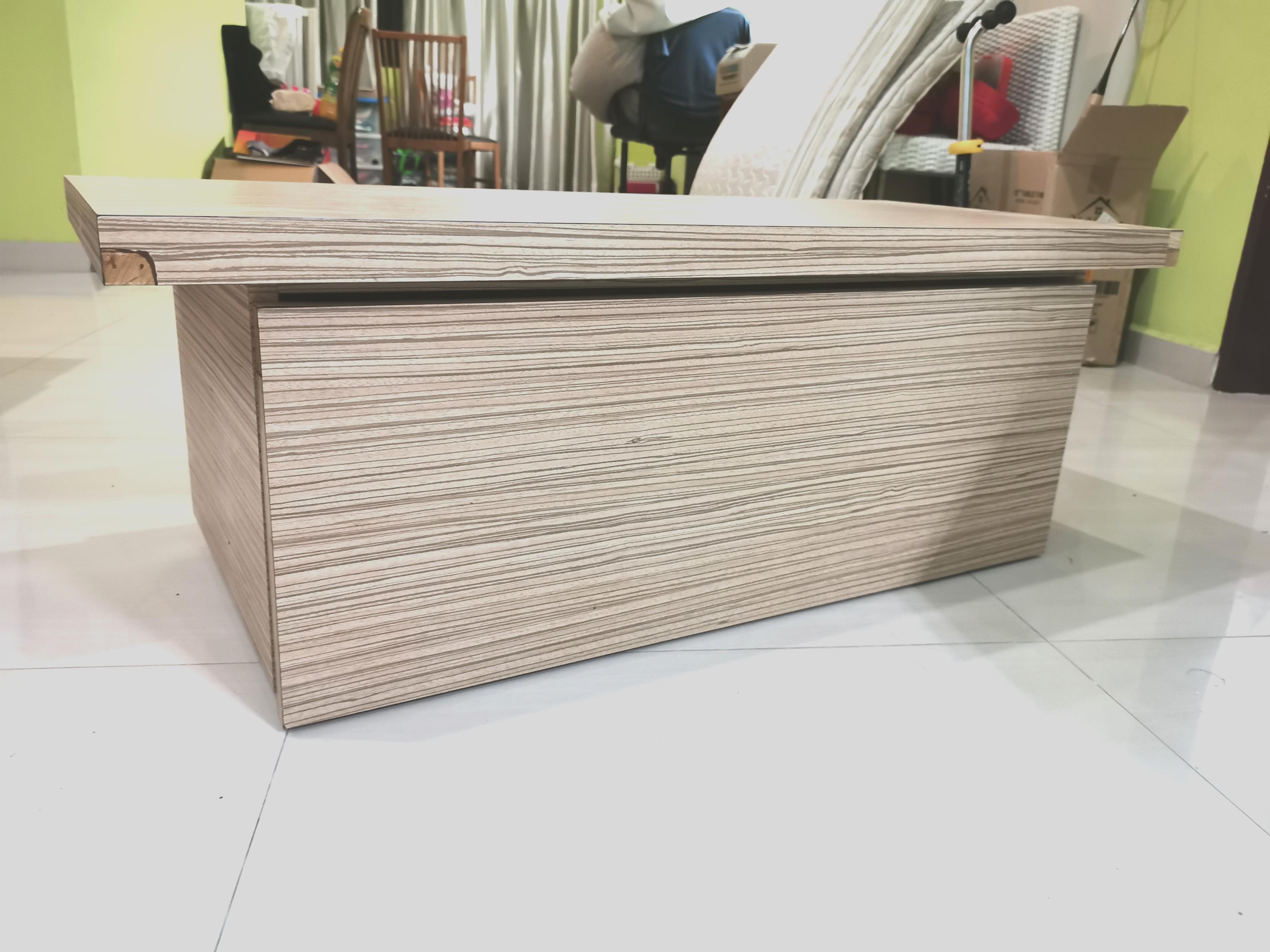 Coffee Table Storage Bench Furniture Shelves Drawers On Carousell