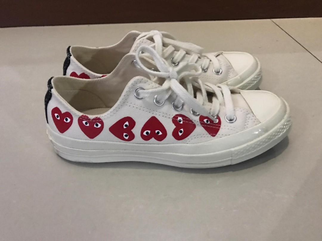 cdg multiple hearts