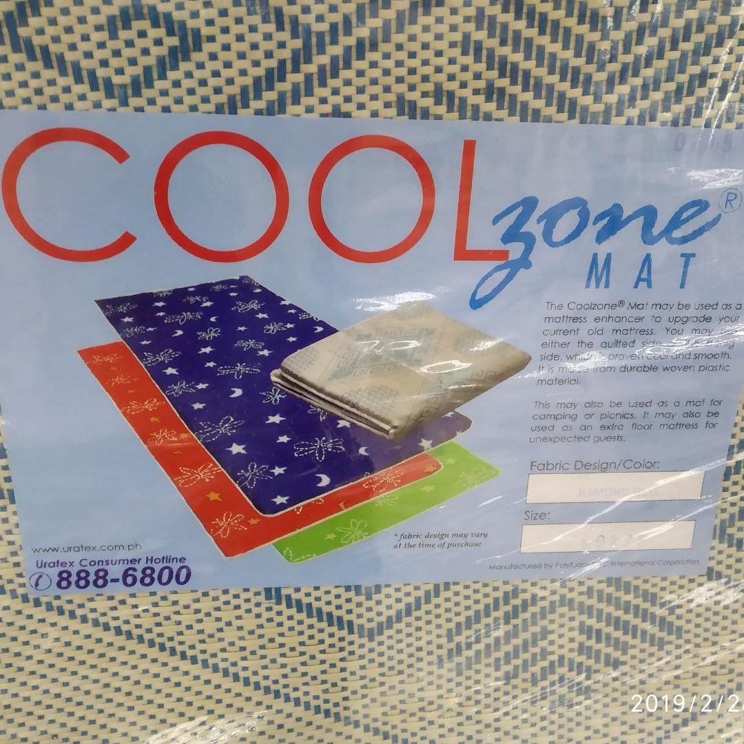 Cool Zone Uratex Portable Foam Mattress Banig Cover Cod Home Furniture Furniture Fixtures Tables Chairs On Carousell