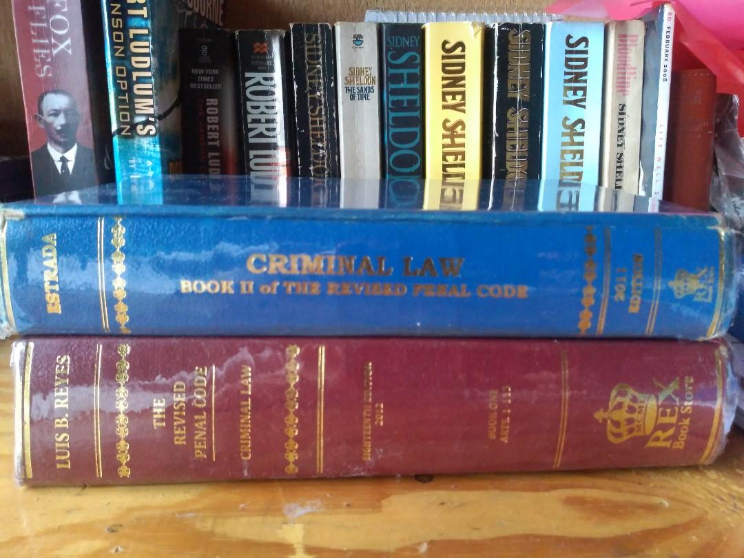 Criminal Law Books For Beginners A Red Stack Of Criminal