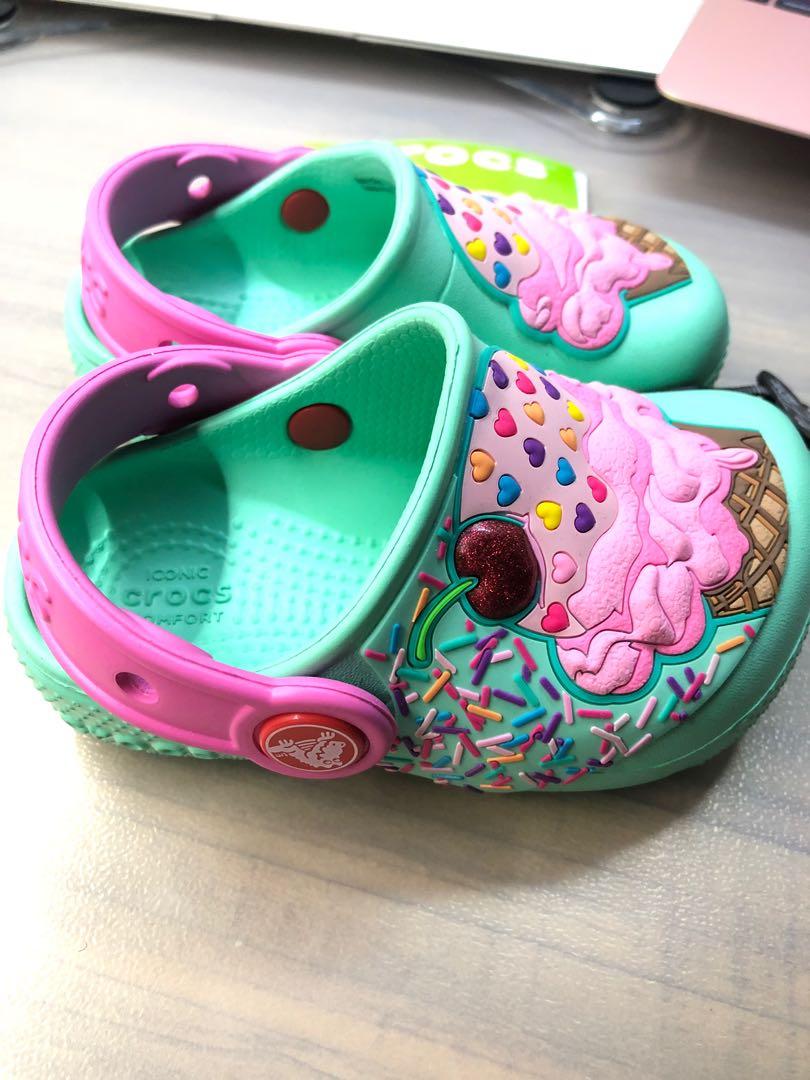 Crocs Fun Lab Ice Cream Clogs, Babies & Kids, Bathing & Changing, Other