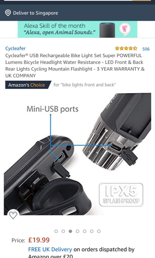 cycleafer lights