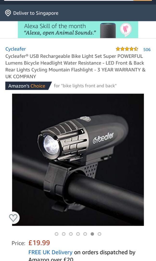 Cycleafer lights clearance