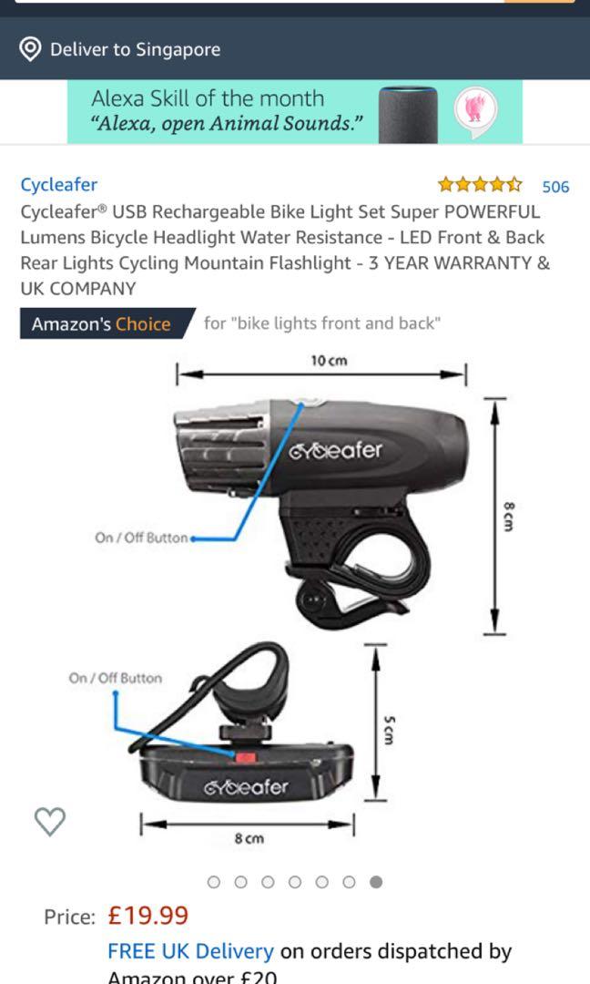 Cycleafer lights best sale