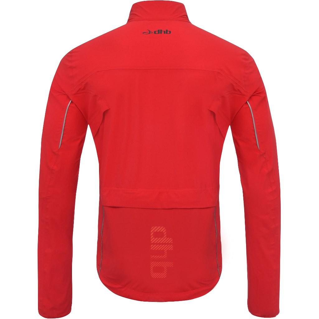 dhb Aeron Tempo 2 Waterproof Jacket Men red XXL Sports Equipment Bicycles Parts Parts Accessories on Carousell