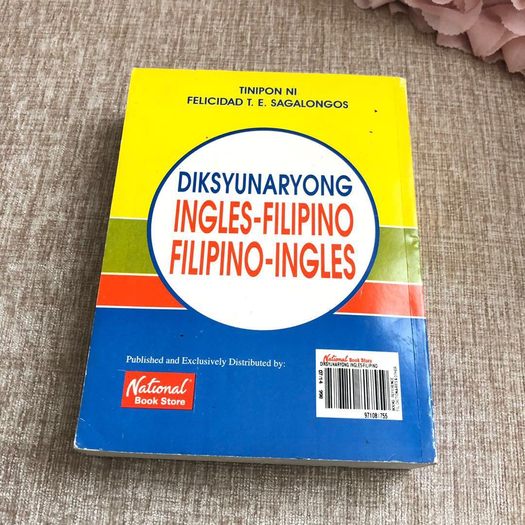 Fil Eng Filipino-English Dictionary, Hobbies & Toys, Books & Magazines ...