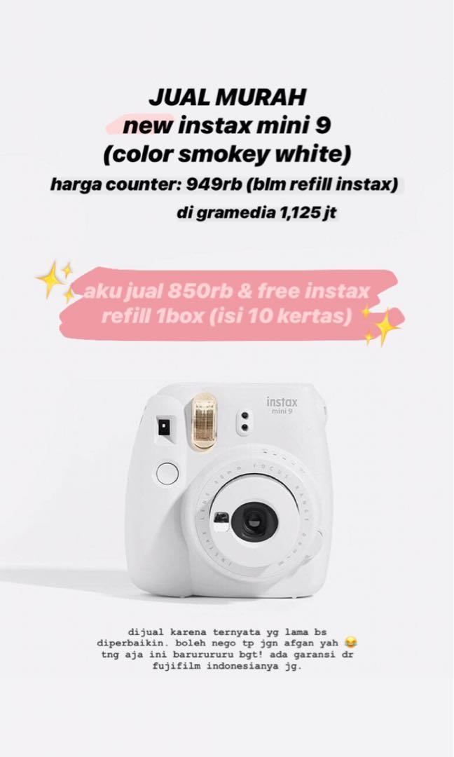 Fujifilm Instax Mini 9 Fotografi Di Carousell