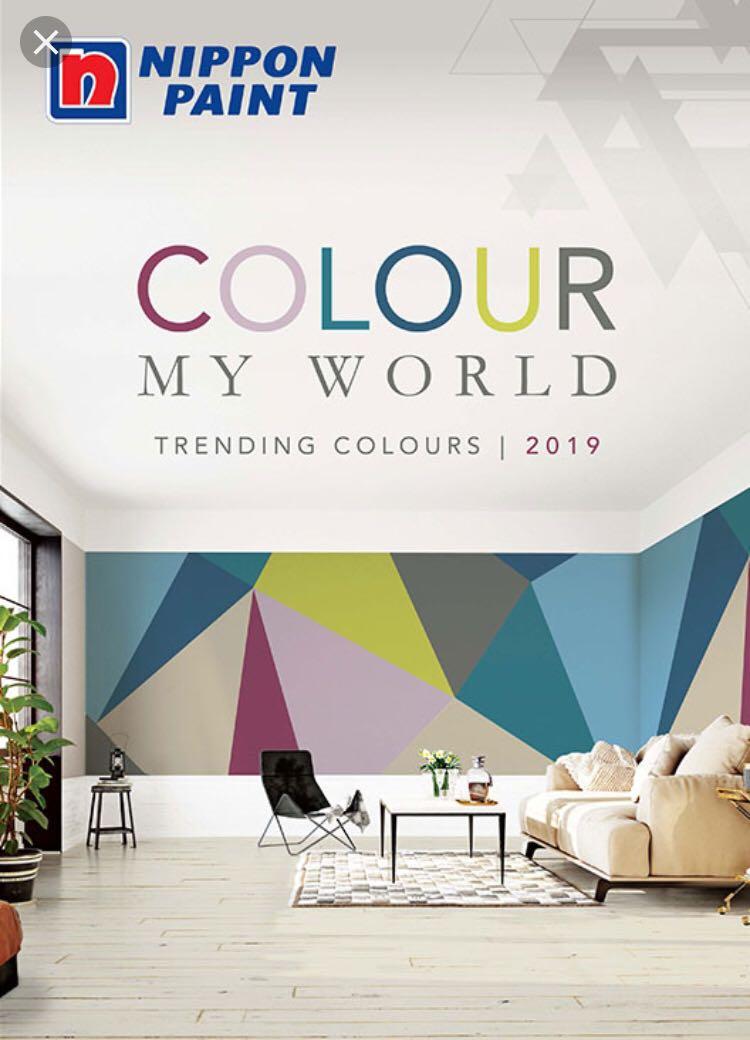 Giveaway Nippon Paint 2019 Color Book Furniture Home Decor