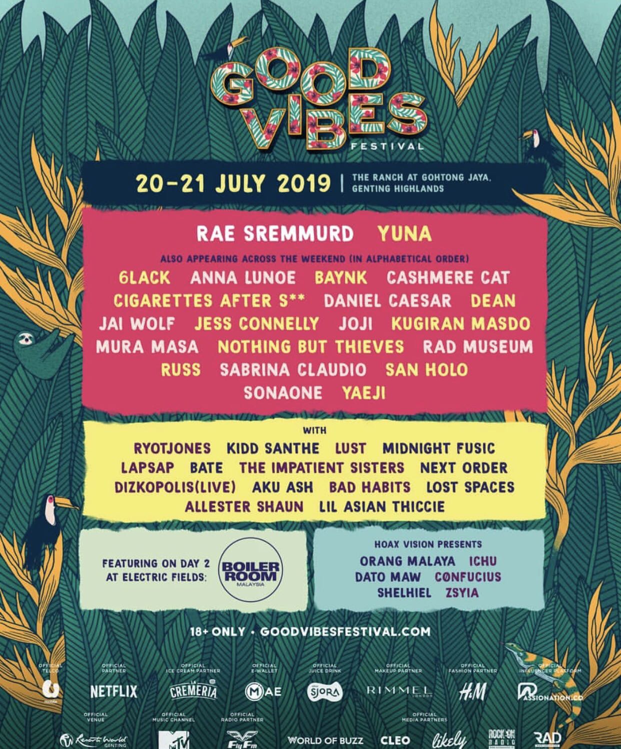 1x Good Vibes Festival Ticket, Tickets & Vouchers, Event Tickets on