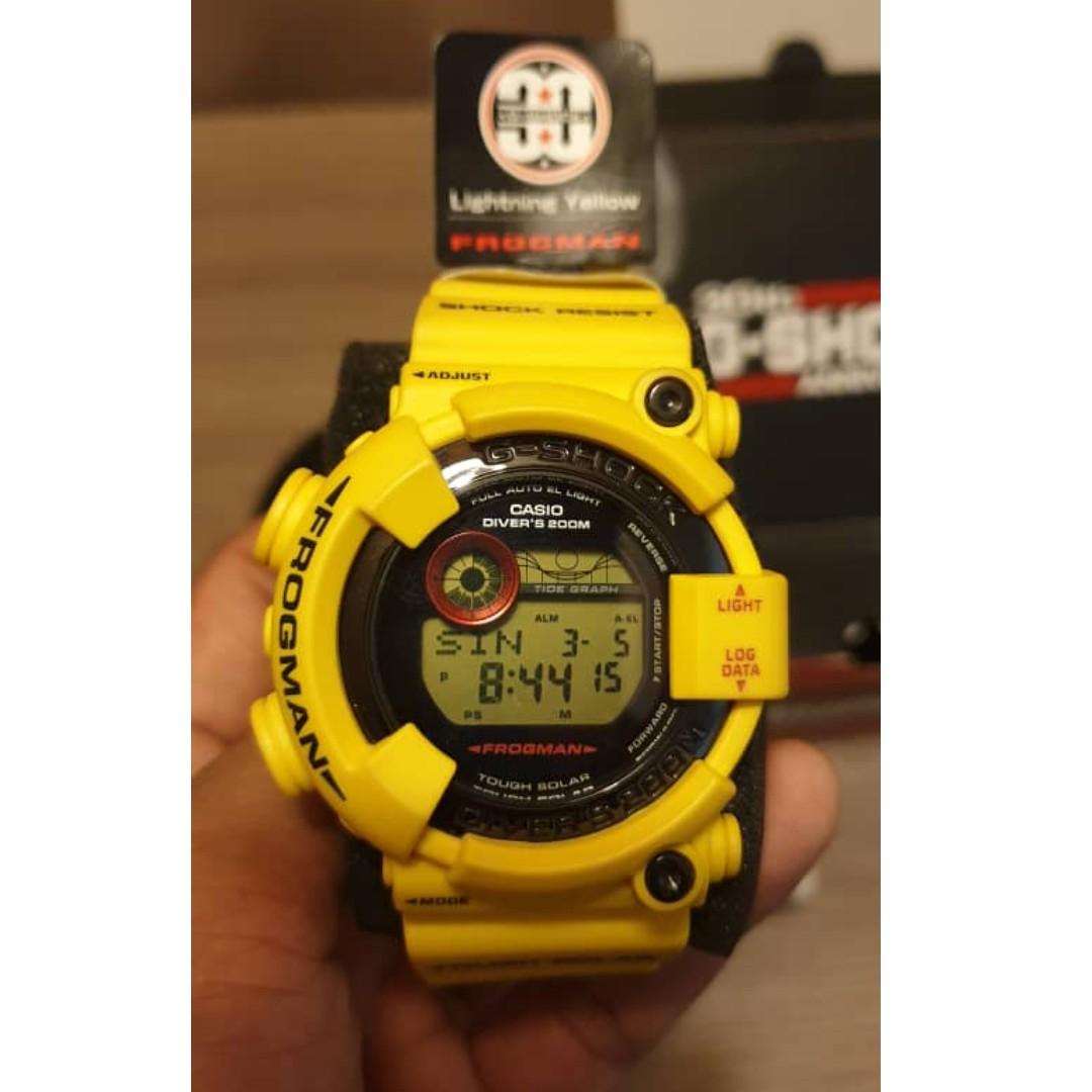 Frogman 30th best sale anniversary yellow price