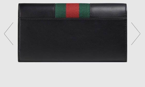 Sylvie leather continental wallet store