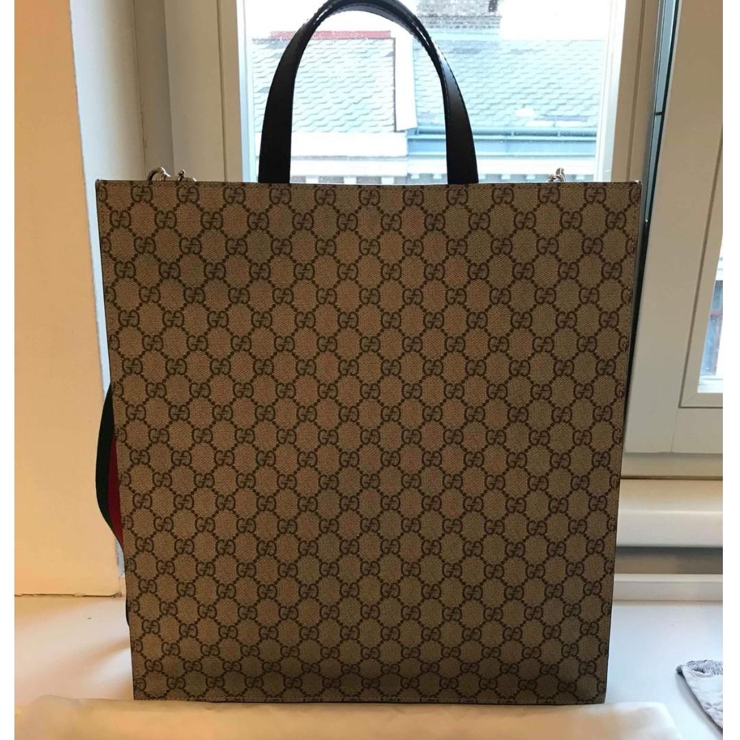 gucci soft gg supreme tote