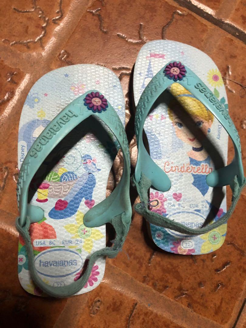 Cinderella flip flops hot sale