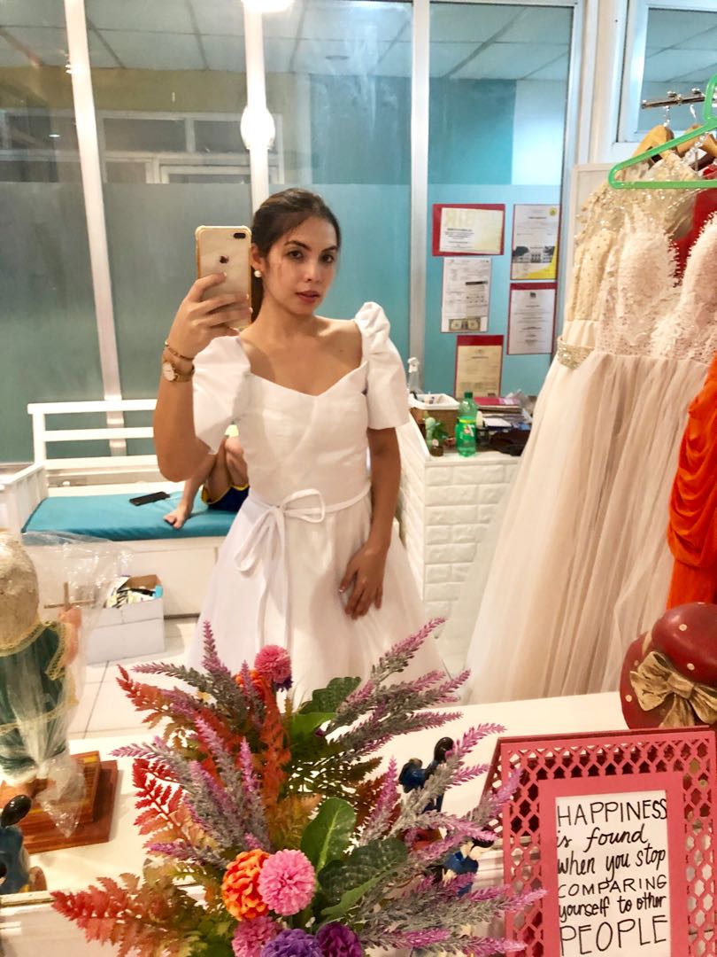 Heart evangelista barong dress discount