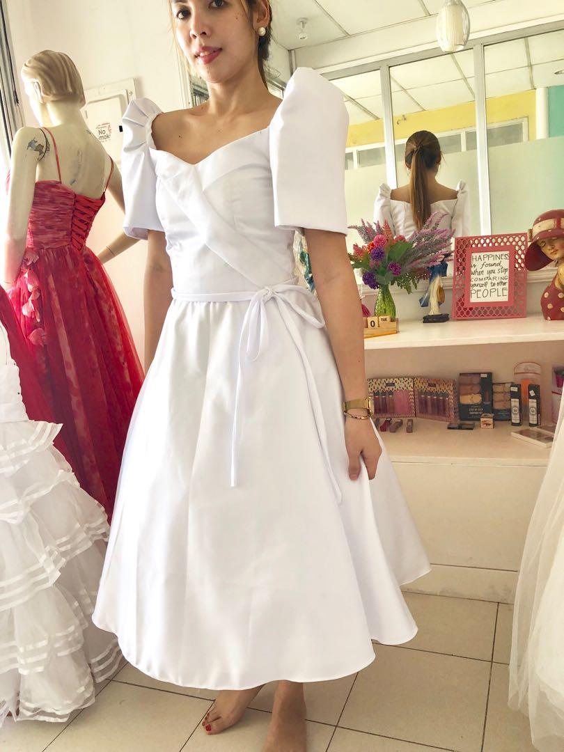 HEART EVANGELISTA INSPIRED FILIPINIANA DRESS Women s Fashion