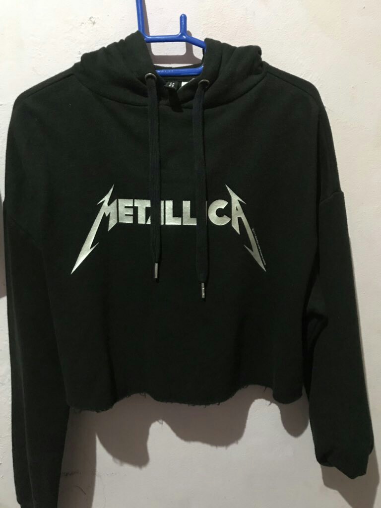 hoodie metallica h&m