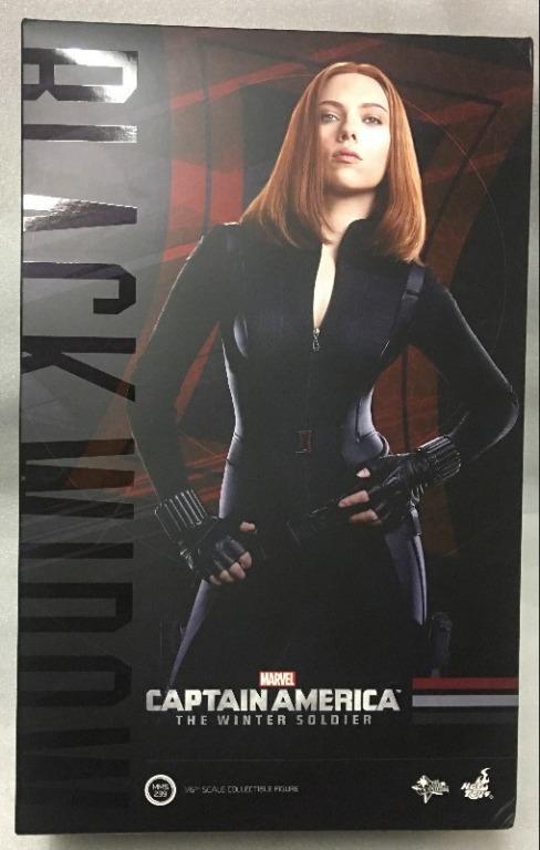 Hot Toys Mms239 Captain America The Winter Soldier 16th Scale Black Widow Collectible 